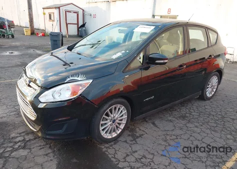 2015 Ford C-Max Hybrid Se из США, поврежденный, VIN 1FADP5AU4FL121557